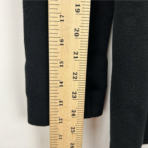 LILLA P Womens Medium Easy Sweater Jacket Cardigan Bottom Rayon Modal Blend $230 - Picture 4 of 11